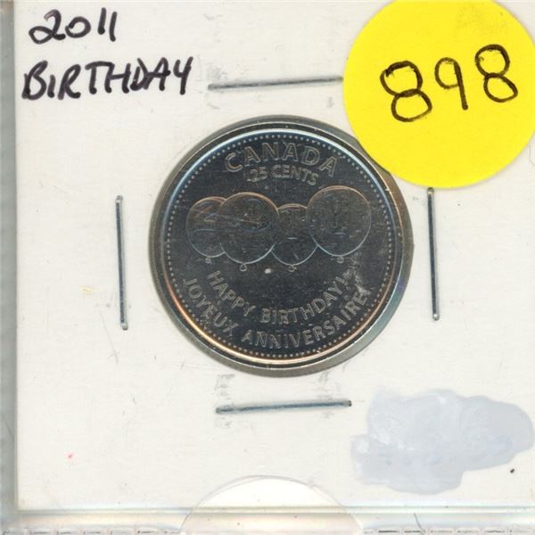 2011- Four Ballons, Birthday