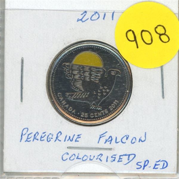 2011- Peregrine Falcon, Painted