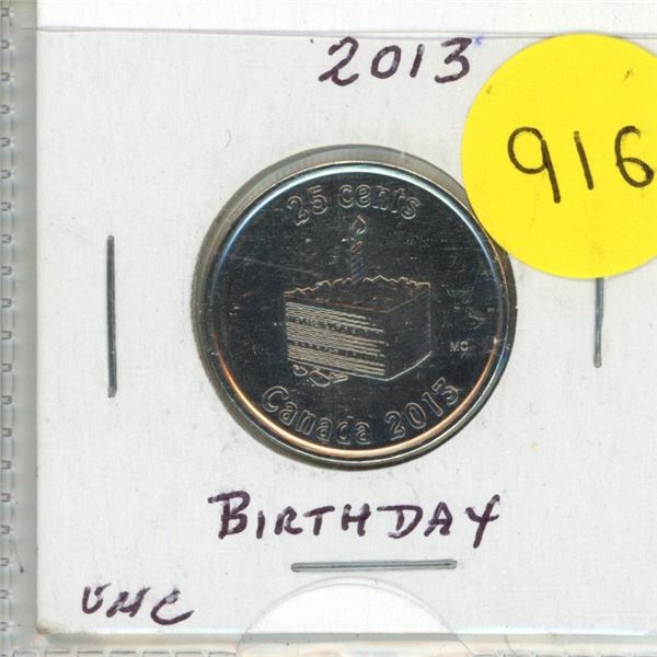 2012- Slice of Birthday Cake, Occasions Series