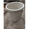 Image 4 : 10 Gal Crock w/ handles and Wood Lid (20"H)