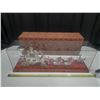 Image 1 : Silver chariot with driver and horses. The item comes in a protective case. The item is hand crafted