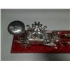 Image 8 : Silver chariot with driver and horses. The item comes in a protective case. The item is hand crafted