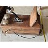 Image 2 : Long box oak telephone- missing receiver