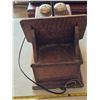 Image 3 : Long box oak telephone- missing receiver