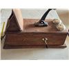 Image 4 : Long box oak telephone- missing receiver