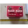 Image 4 : Mecanno set and Atlas red brute radio- battery shaped- rare