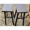 Image 2 : Swivel bar stool and 2 stools- 40"H by 31"H