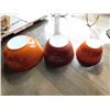 Image 4 : SET OF THREE PYREX, AUTUMN HARVEST, NESTING MIXING BOWLS
