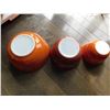 Image 5 : SET OF THREE PYREX, AUTUMN HARVEST, NESTING MIXING BOWLS