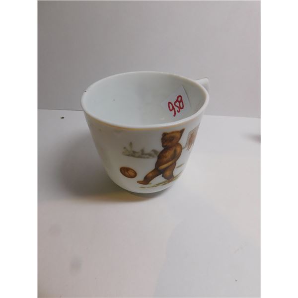 TEDDY BEAR VINTAGE CUP, SINGLE