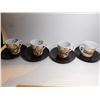 Image 1 : SET OF 4 NETHERLANDS, CUP AND SAUCER, CAPPUCCINO SIZE