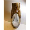 Image 1 : 15” TALL TORTESSHELL HQT HANDMADE WINDOW VASE