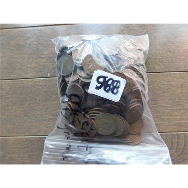 GEORGE VI ONE CENT OVER 800g