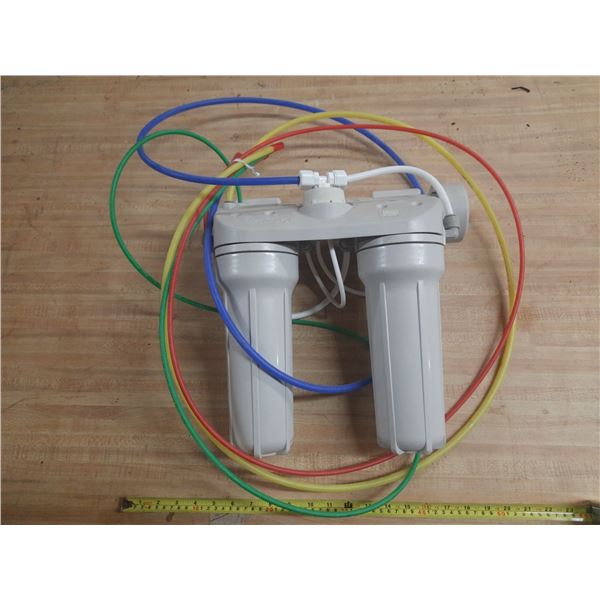 Reverse Osmosis (RO) water filtration system. (Untested)