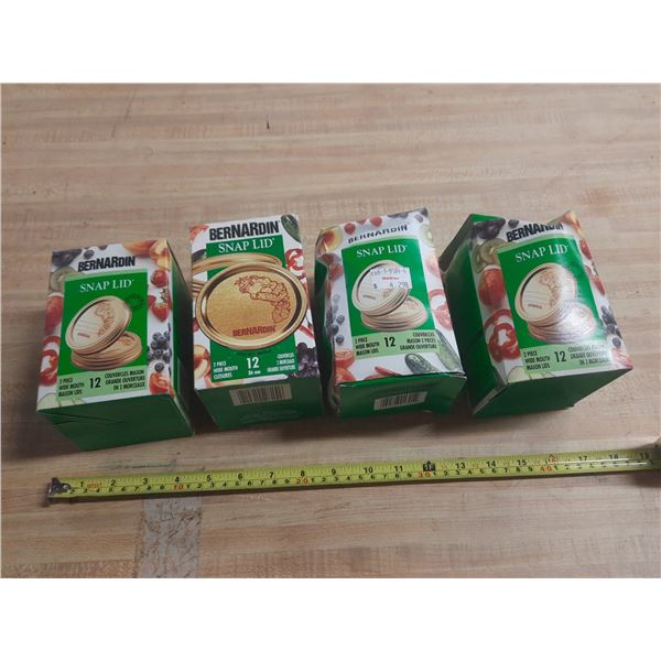 Lot of Bernardin Snap Lid.