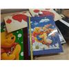 Image 7 : Collection of Christmas decorations and wrapping supplies, including a large, star-shaped tinsel lig