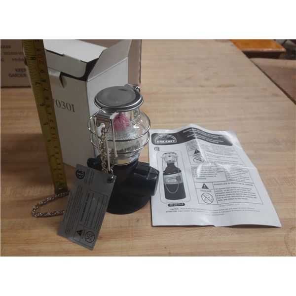 Escort Propane Lantern, specifically the Mighty Lite Mini. (New)