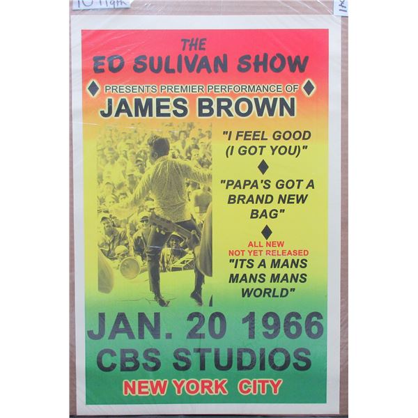 The EdSulivan Show Concert poster