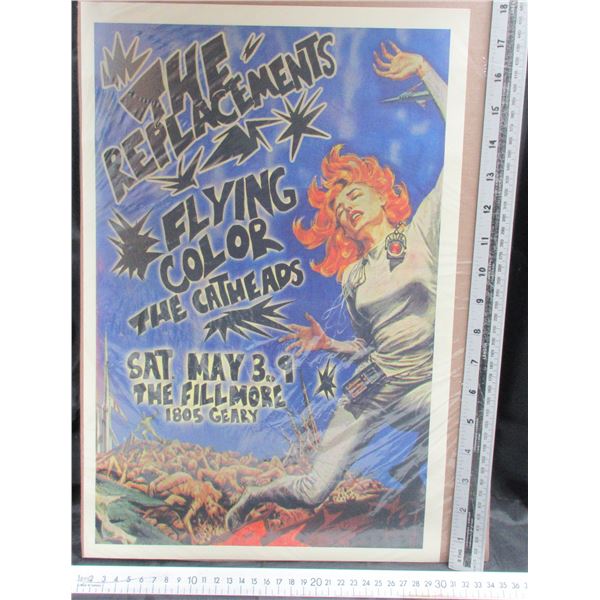 The Replacements Concert Poster