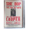 Image 2 : She Bop Concert Poster