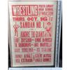 Image 2 : Wrestling Poster- Andre The Giant & Samoan NO.1