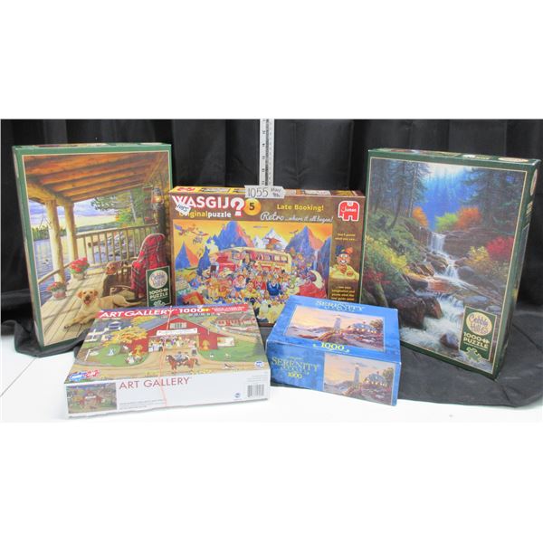 5- 1000 Pcs. Jigsaw Puzzles