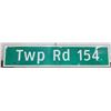 Image 1 : T.W.P. Rd 154 Metal Highway Sign