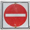 Image 1 : Metal Do Not Enter Highway Signs