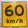 Image 1 : Maximum 60 Metal Highway Sign
