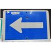 Image 3 : 2 Different Small Metal  Highway Signs