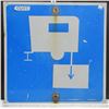 Image 1 : Camper Trailer Waste Disposal Metal Highway Sign