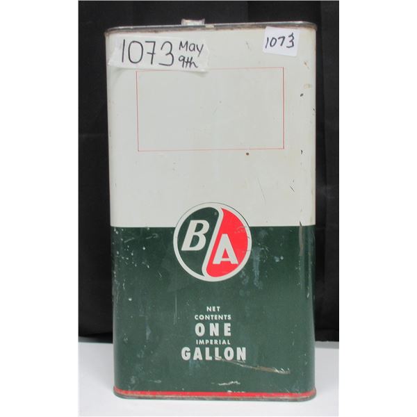 1 gal. B/A Oil Tin