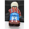 Image 7 : 2 Battery Operated Tin Toys. Bartender& Washboard bear (As Is)