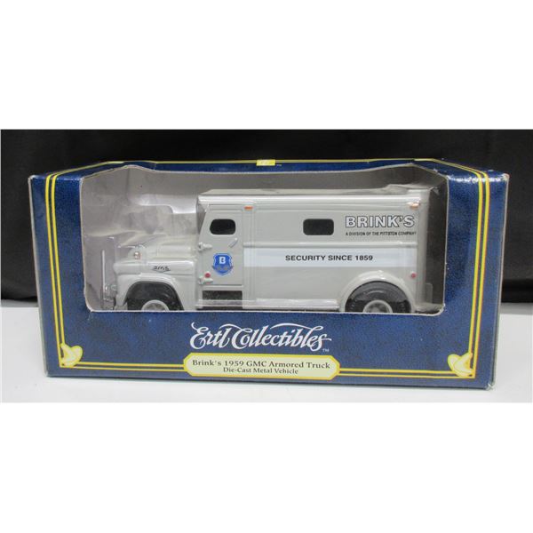 Die Cast Brinks Ertel Coin Bank