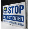 Image 2 : Hyline Layers Metal Do Not Enter Sign