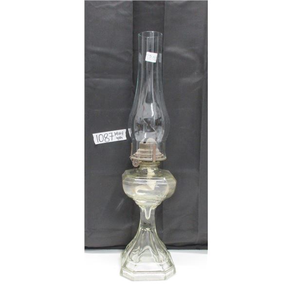 #2 Colonial Coal Oil Lamp with Chimney