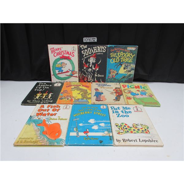 10 Different early Dr. Swess Children's books