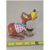 Image 3 : Vintage tin circus seal wind up toy- 4"L