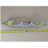 Image 2 : Vintage tin battle ship uss washinton-13"L
