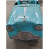 Image 3 : Vintage blue metoer pedal car- 36" by 14" by 15"H