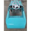 Image 5 : Vintage blue metoer pedal car- 36" by 14" by 15"H