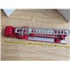 Image 5 : Vintage tin structo toy fire truck with ladder- S.F.D- 29.5"L