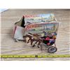 Image 1 : Vintage wind up arabian race horse- no key- 6"L