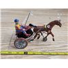 Image 3 : Vintage wind up arabian race horse- no key- 6"L