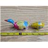 Image 2 : 2 vintage wind up toys- no keys- 2" and 3"L