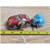 Image 2 : 2 vintage wind up toys- with keys- 2" and 3"L
