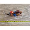 Image 2 : Wind up horse and cowboy toy- MTU - made in korea- 6"L