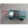 Image 3 : Jeep pedal car- with tow cable and winch- 46" by 16" by 18"H