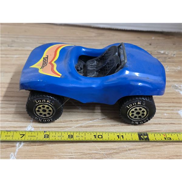 Tin toy tonka buggy car- 6"L