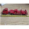 Image 1 : Vintage friction toy fire truck- S.F.D- 12"L